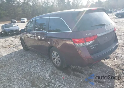 2014 Honda Odyssey Ex-L from USA, damaged, VIN 5FNRL5H68EB079785